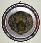 Victorian Dog Head Plaque
