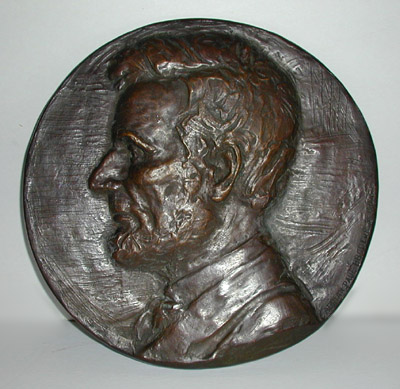 Portrait Plaque of Abraham Lincoln