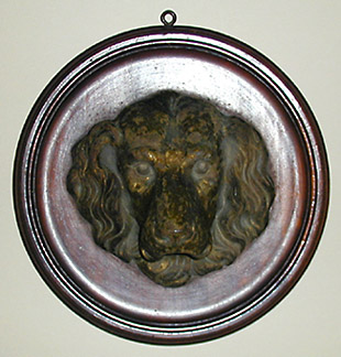 Victorian Dog Head Plaque
