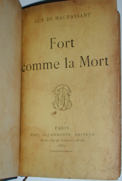 Maupassant Title Page