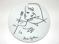 cocteau plate