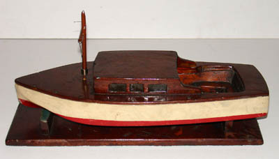Pond Boat Motor Yacht Model
