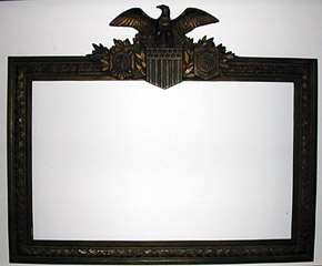 Bronze Frame: Navy Department & War Office