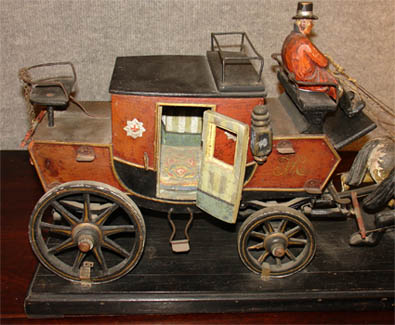 Detail of coach from side
