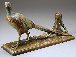 Pheasant Lighting Stick Holder