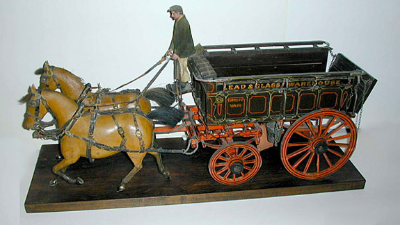 Horse-Drawn Cart Model