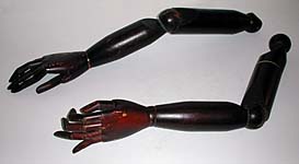 Mannequin or Artist's Model Arms