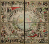 Around the World in 80 Days Game Board