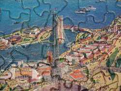 Chicago Aerial View World's Fair