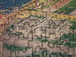 Chicago Aerial View World's Fair