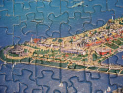 Chicago Aerial View World's Fair
