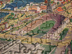 Chicago Aerial View World's Fair