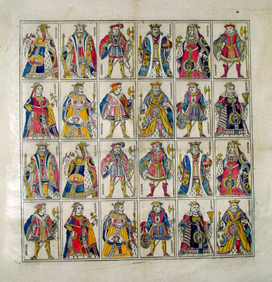 PERIOD PLAYING CARDS - HISTORIC GAMES  CELTIC ART