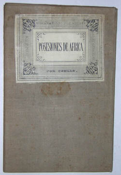 Spanish Colonial Map of Africa