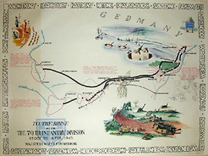 To the Rhine with the 79th Infantry Division 25 Oct to 14 Feb, 1945