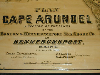 Plan of Cape Arundel