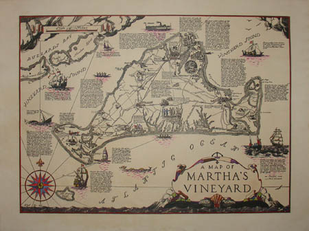A Map of Martha's Vineyard