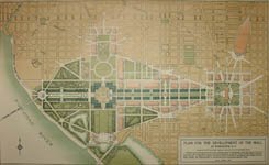 Plan for the Washington, D.C. Mall