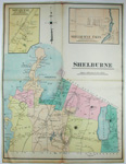 Shelburne, Vermont manuscript map