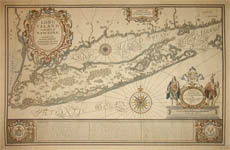 Long Island in the State of New York map