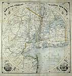33 Mile Radius New York City Map