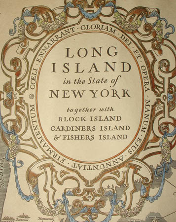 Detail of Long Island in the State of New York