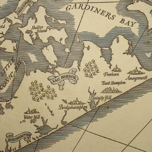 Detail of Long Island in the State of New York