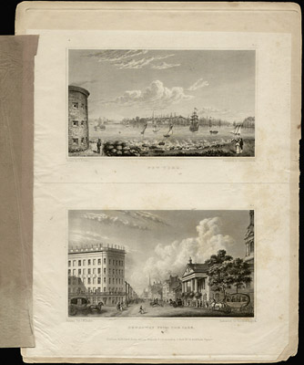 Engravings from Views of New York