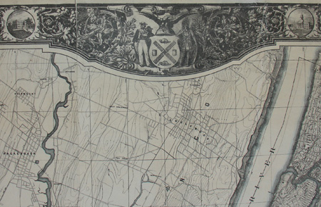 Risse Wall Map of New York City