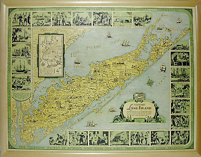 Voorhies Long Island Map