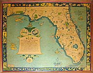 Florida Garden map, 1930s