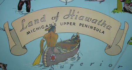 Detail of map cartouche