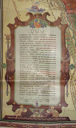 Detail of map legend