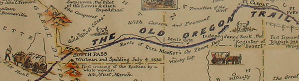 Detail of map