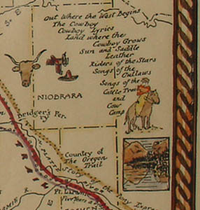 Detail of map