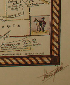 Detail of signature