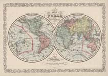 A New Map of the World on the Globular Projection