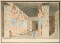 Pair of Views of Abu Simbel - Exploration by Belzoni