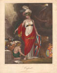England and Ireland Allegorical Prints