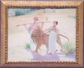 George Barse painting