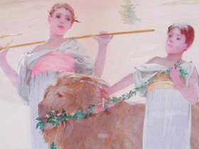 George Barse painting