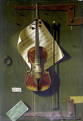 William Harnett Trompe L'Oeil