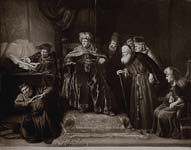 Judas Returning the Thirty Pieces of Silver