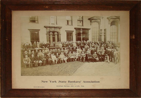 New York State Bankers Association Vintage Photograph