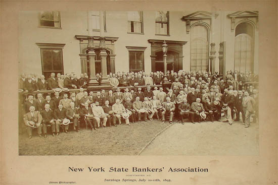 New York State Bankers Association Vintage Photograph
