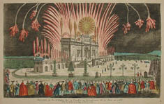 Fireworks in Green Park London Vue d'Optique