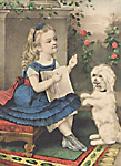 Girl and Dog