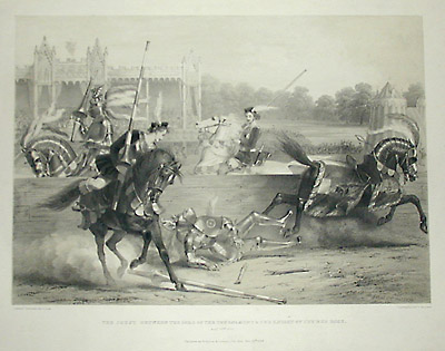 The Joust Between the Lord of the Tournament & the Knight of the Red Rose.