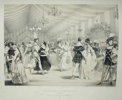 The Ball Room at Eglinton Castle.