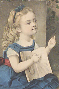 Girl and Fido detail
